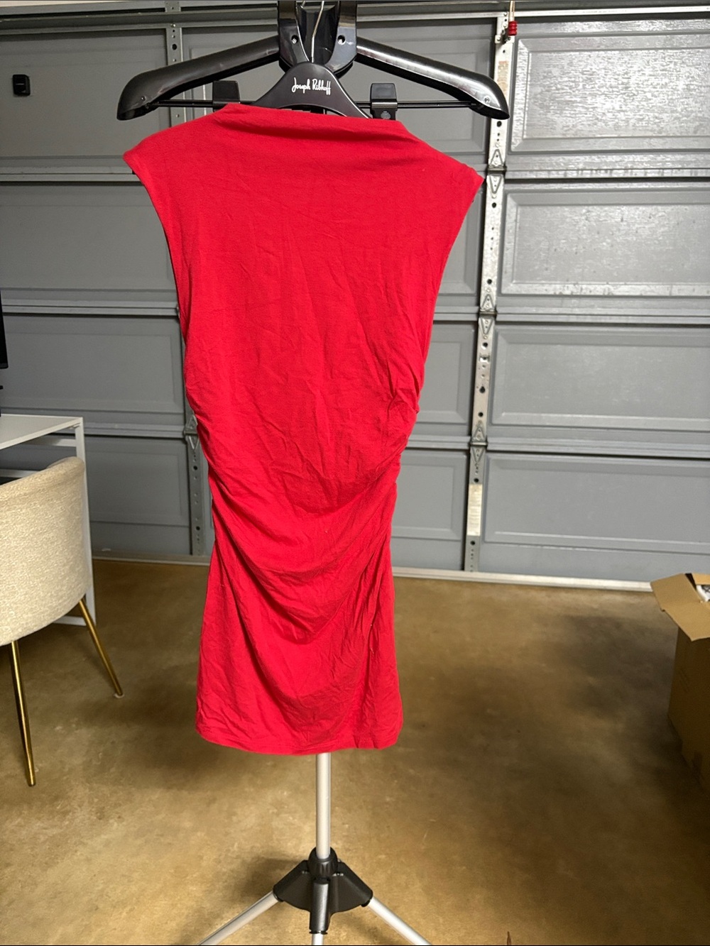 wild fable Red Sleeveless Midi Dress